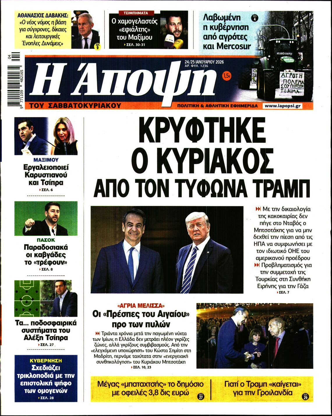 Πρωτοσέλιδο εφημερίδας