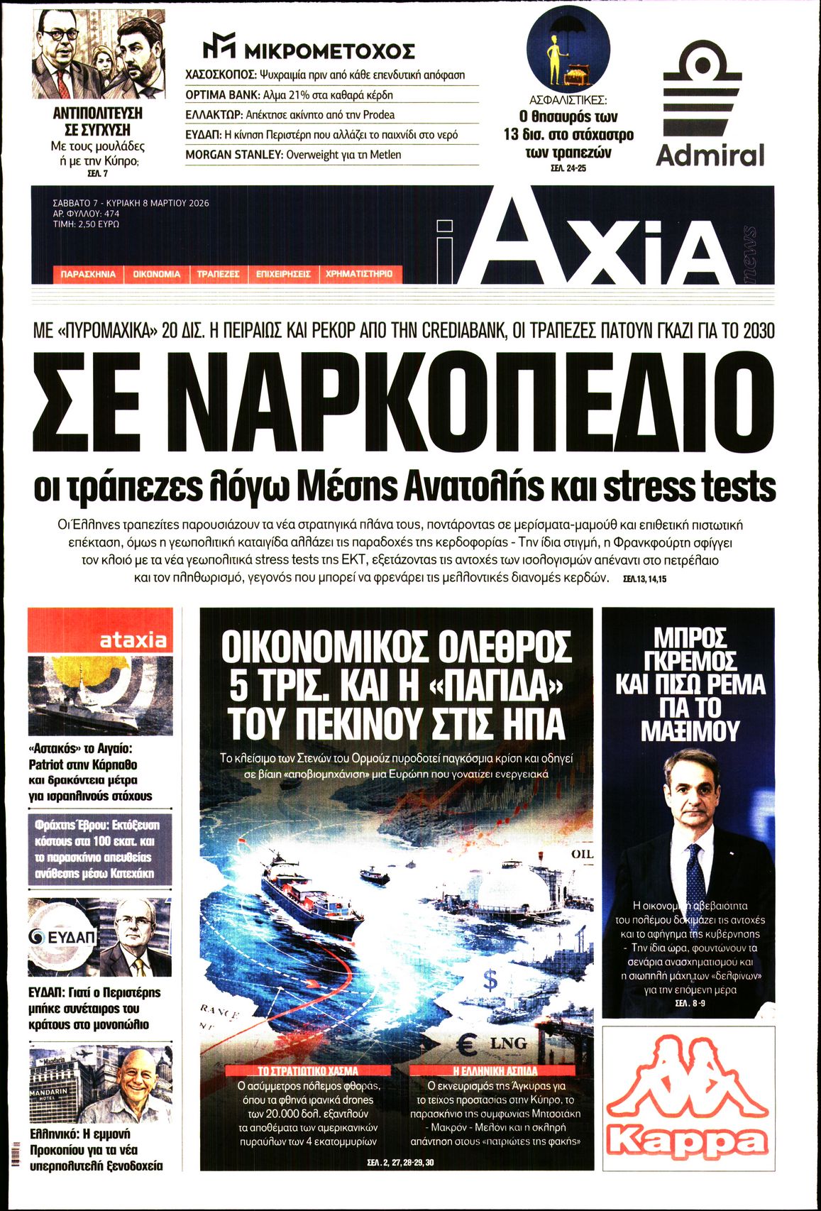 Πρωτοσέλιδο εφημερίδας